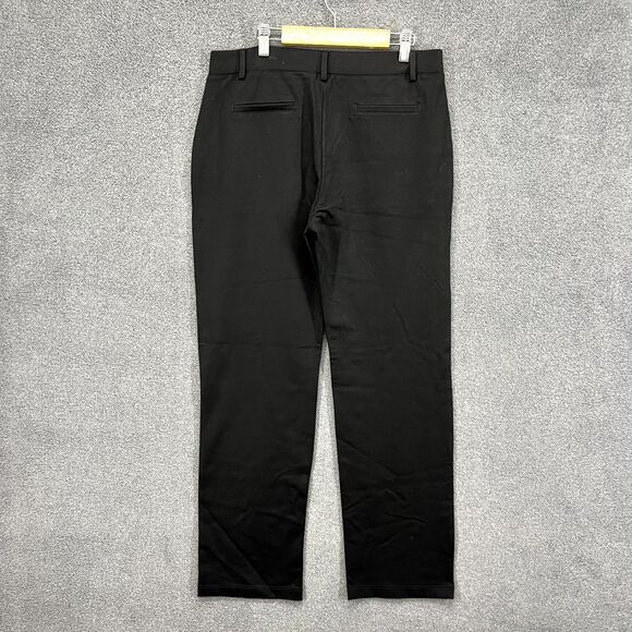 TAPATA Pants Womens Medium Black Stretchy Straight Pockets - Picture 2 of 15
